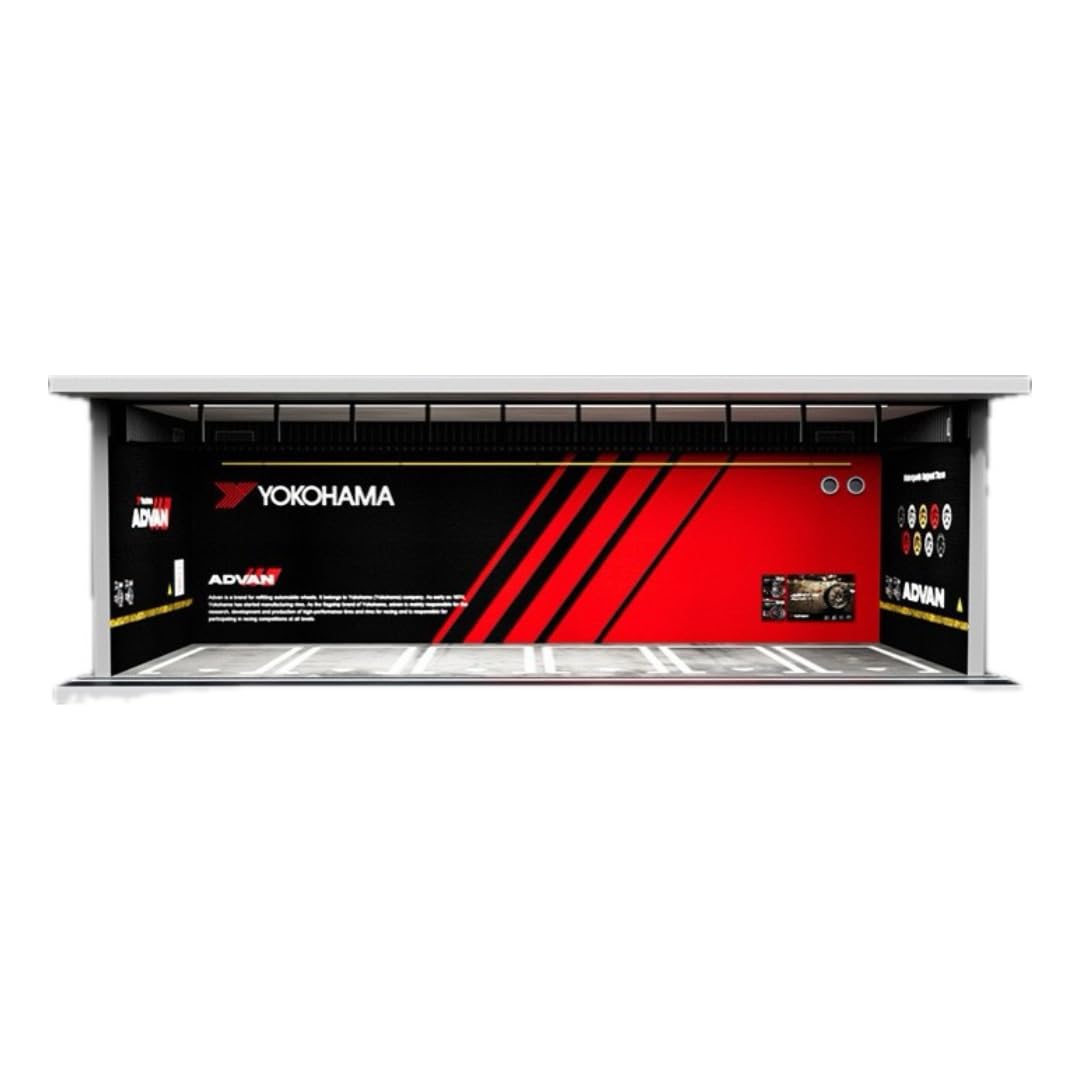 Amazon | ノーブランド品 Moreart1/64ガレージADVAN・アドバン